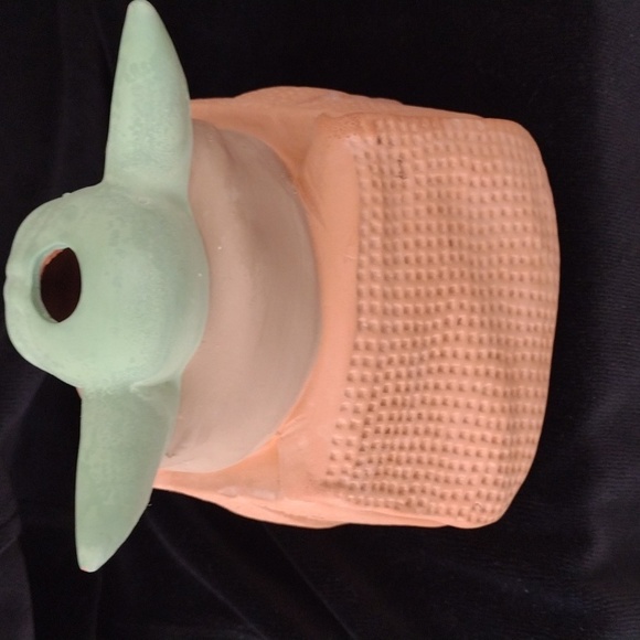 Baby Yoda Clay set of Spaceships Pencil Holders Collectable Star Wars Figures - Picture 7 of 9